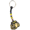 Ceshire Cat Colored Bone Bead Keychain