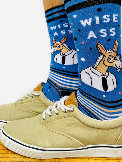 Wise A$$ Men’s Crew Socks
