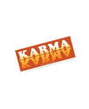 Karma Mini Message Sticker